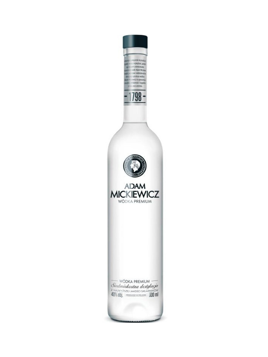 Adam Mickiewicz Clear Plain Vodka 70cl / 40%