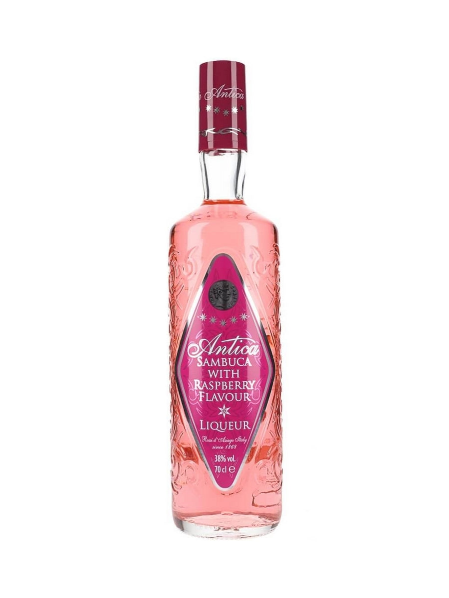 Antica Sambuca with Raspberry Flavour Liqueur  70cl / 38%