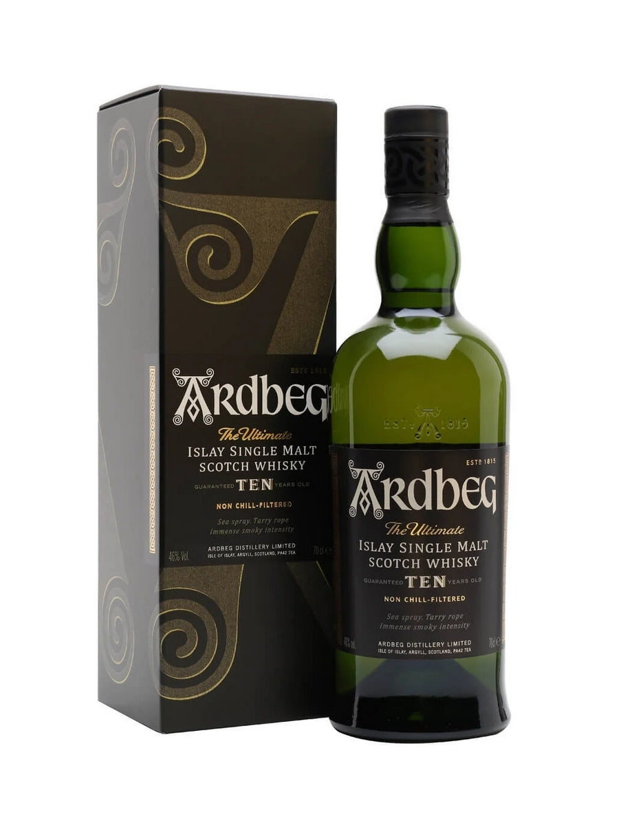 Ardbeg 10 Year Old Whisky 70cl / 46%