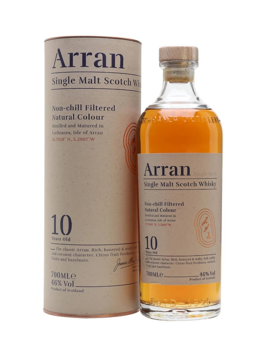 Arran 10 Year Old Whisky 70cl / 46%