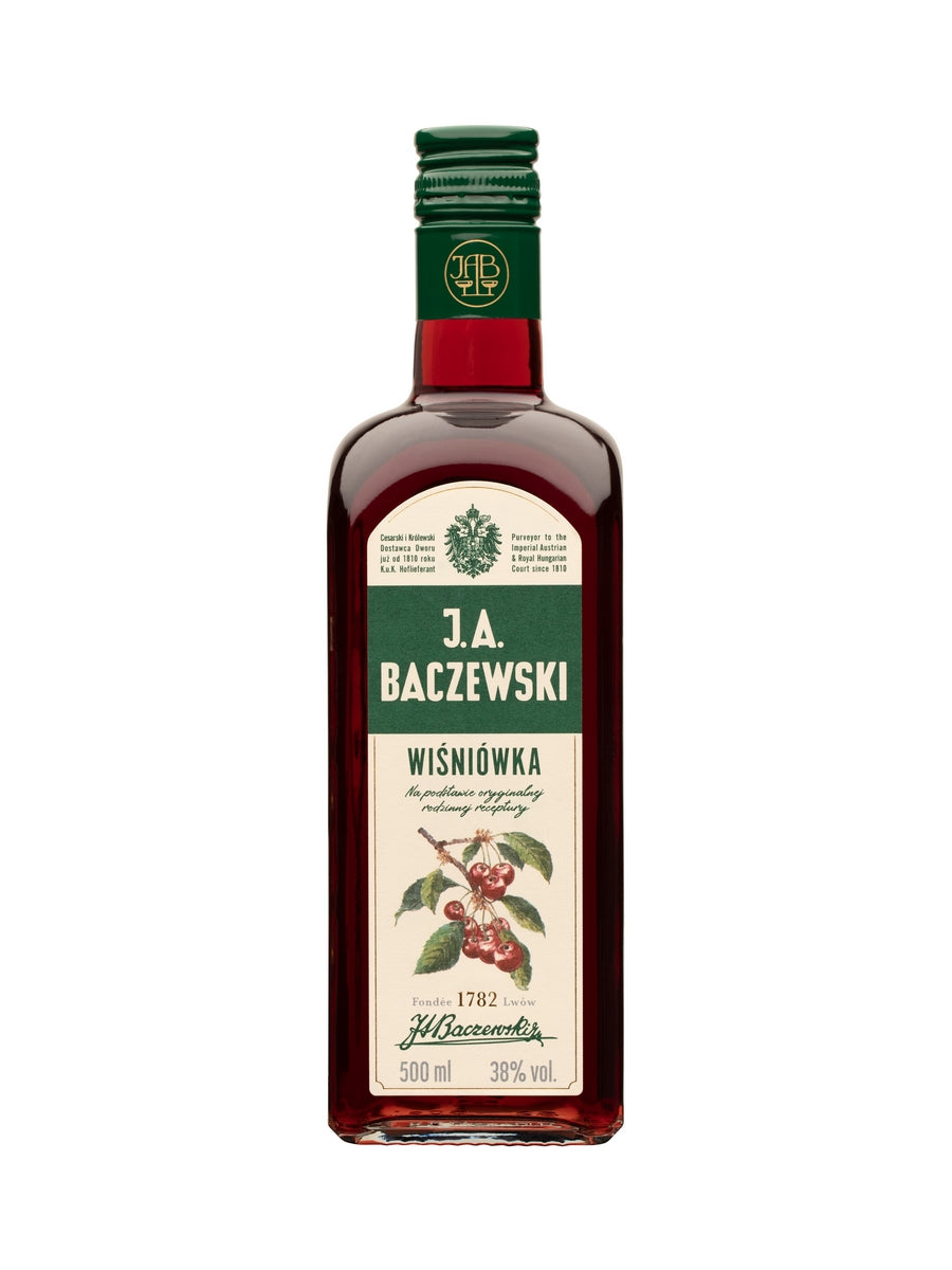 J.A. Baczewski Cherry Vodka Flavoured (Wiśniówka) 50cl / 38%