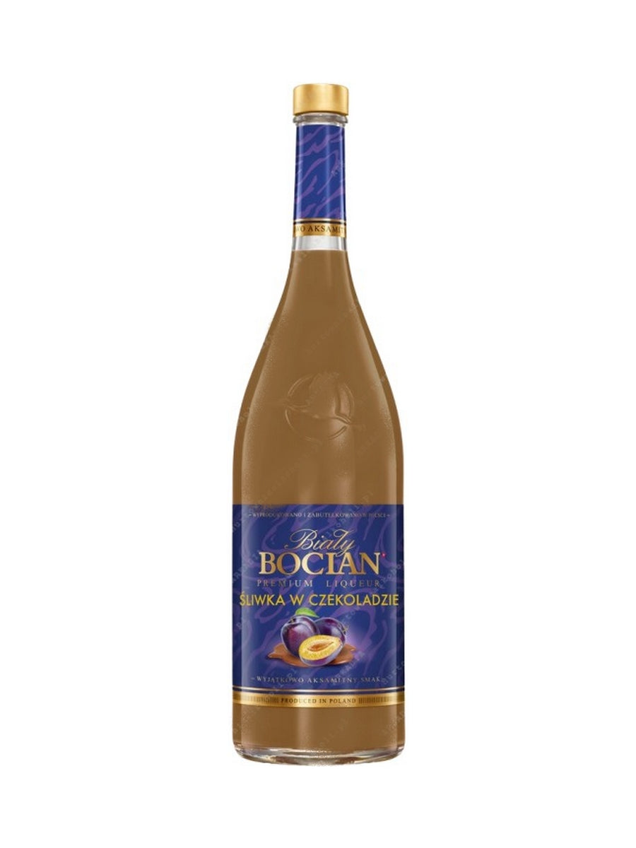 Bialy Bocian - Plum in Chocolate (Sliwka w czekoladzie) Vodka Liqueur 50cl / 16%