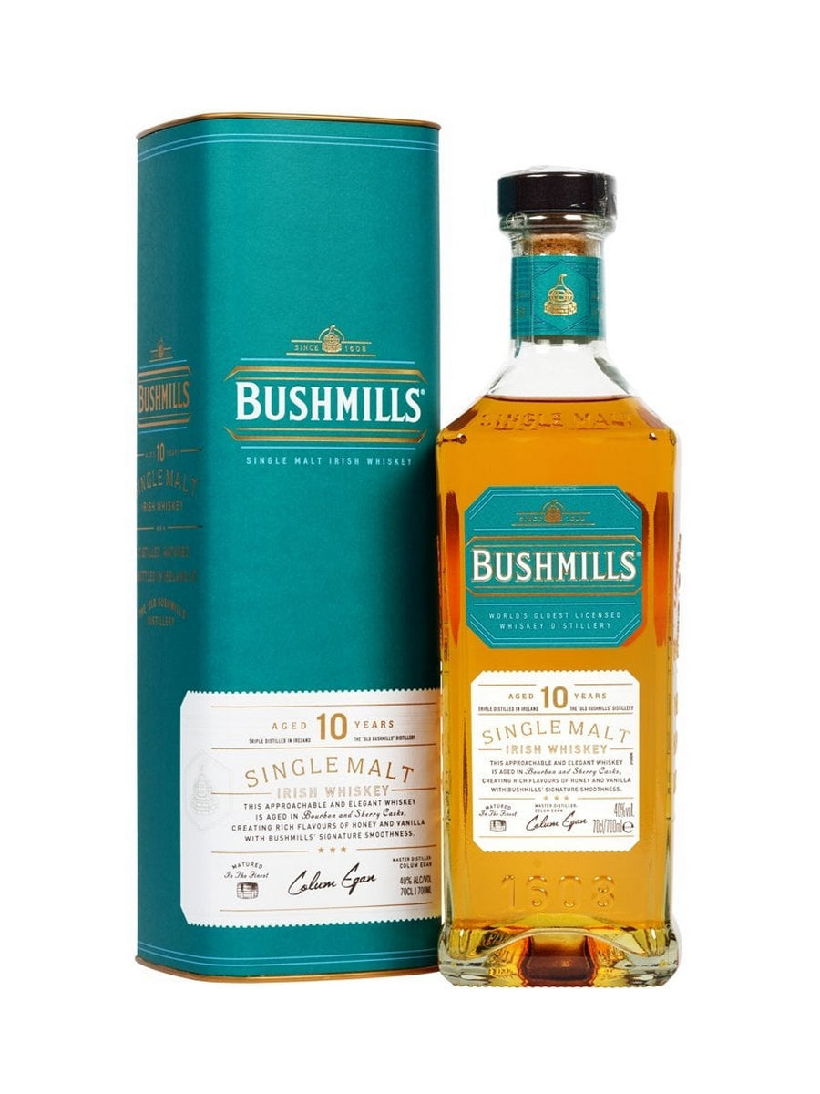 Bushmills 10 Year Old Whiskey 70cl / 40%