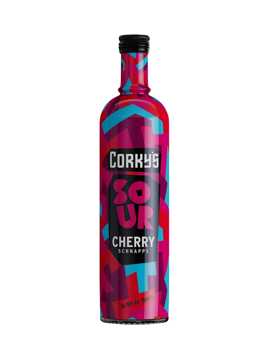 Corky's Sour Cherry Schnapps  70cl / 15%