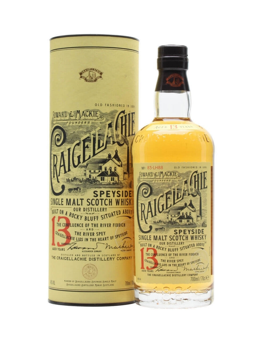 Craigellachie 13 Year Old Whisky 70cl / 46%