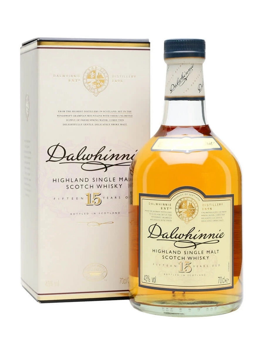 Dalwhinnie 15 Year Old Whisky 70cl / 43%