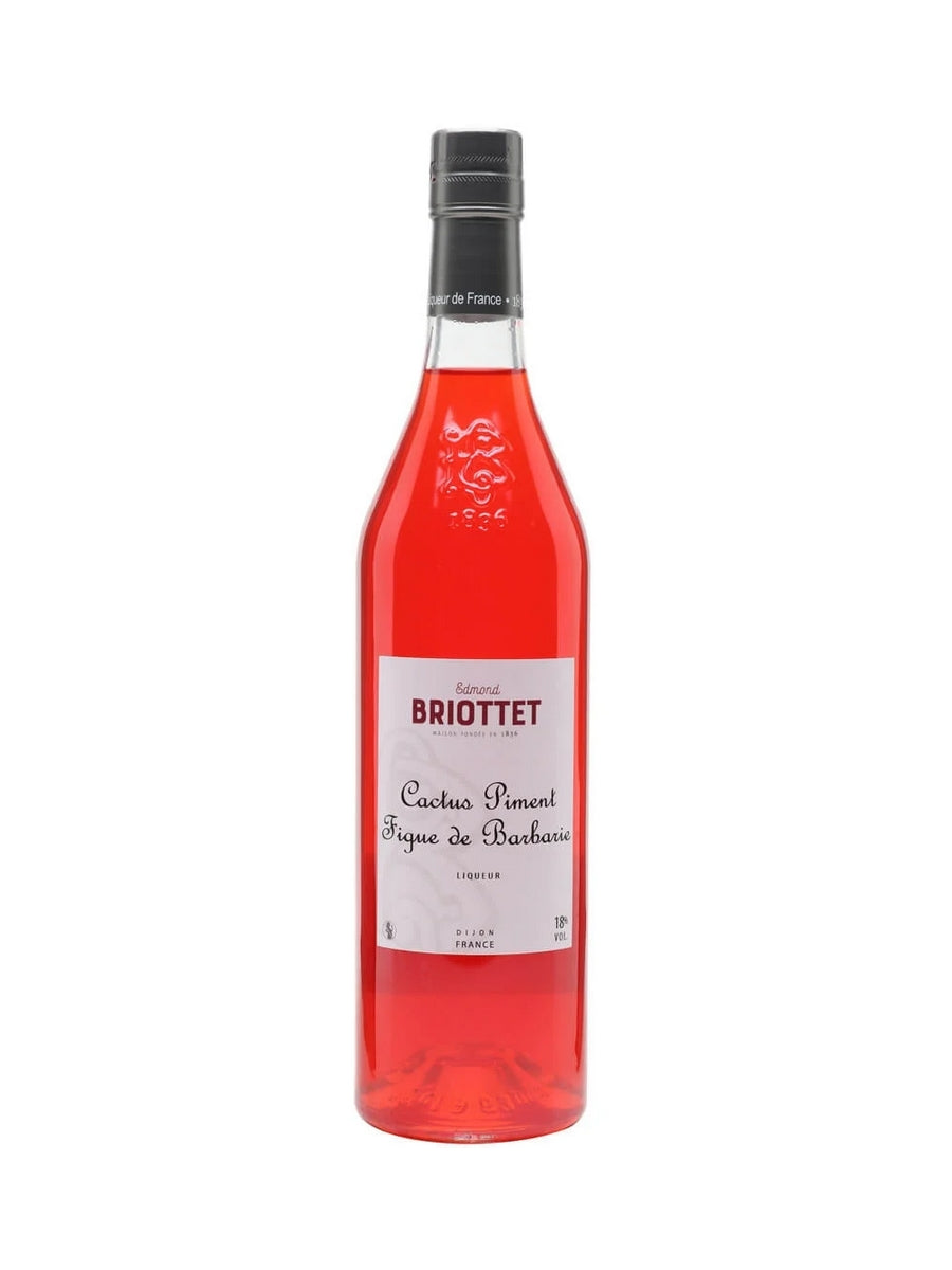 Edmond Briottet Cactus Piment Figue de Barbarie (Prickly Pear)  Liqueur 70cl / 18%