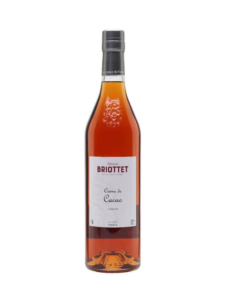 Edmond Briottet Crème de Cacao (Cocoa) Dark Liqueur  70cl / 25%