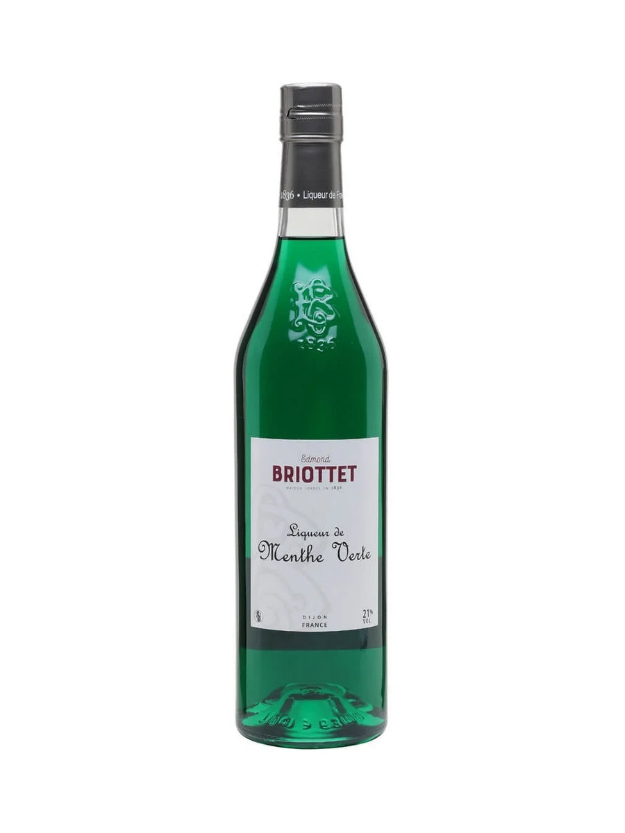 Edmond Briottet Liqueur de Menthe Verte (Green Mint) Liqueur  70cl / 21%