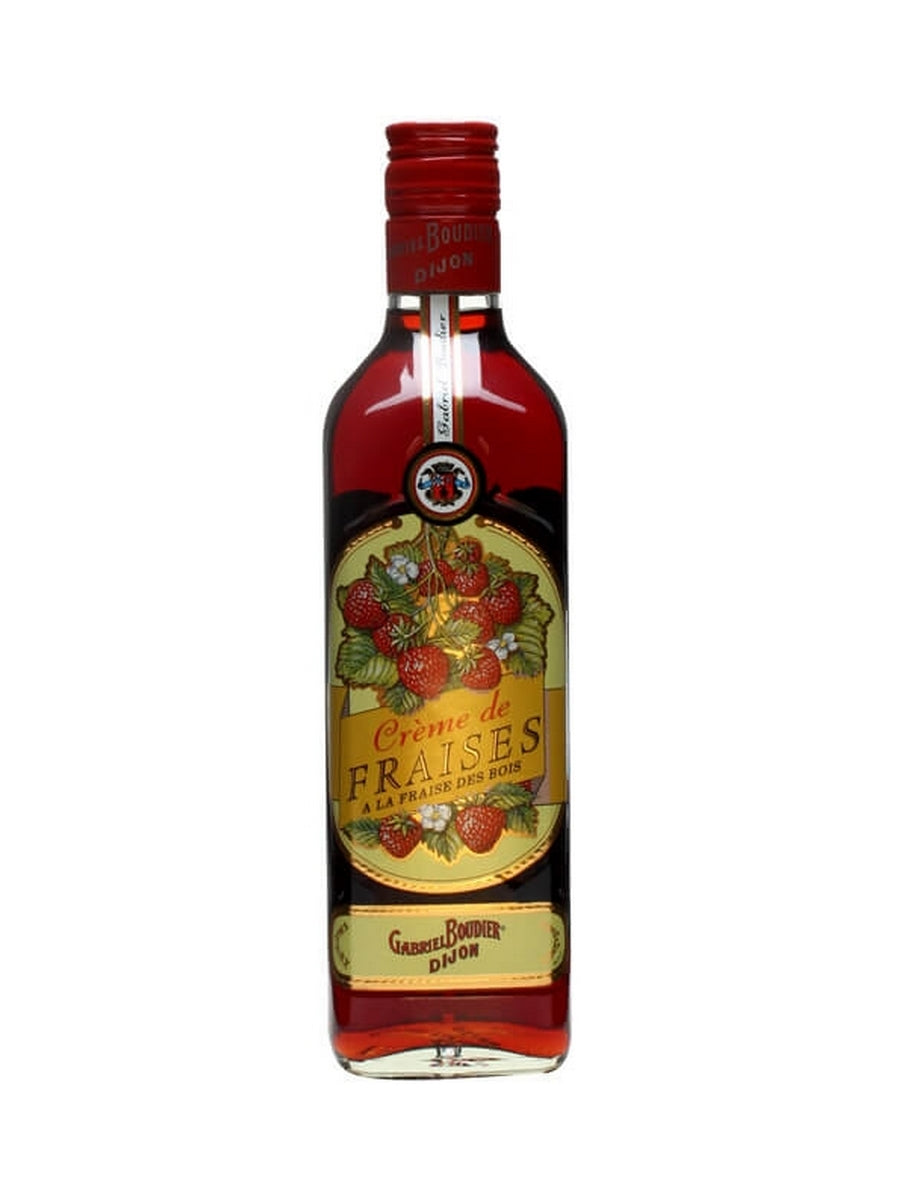 Gabriel Boudier Crème de Fraises (Wild Strawberry) Liqueur  50cl / 20%