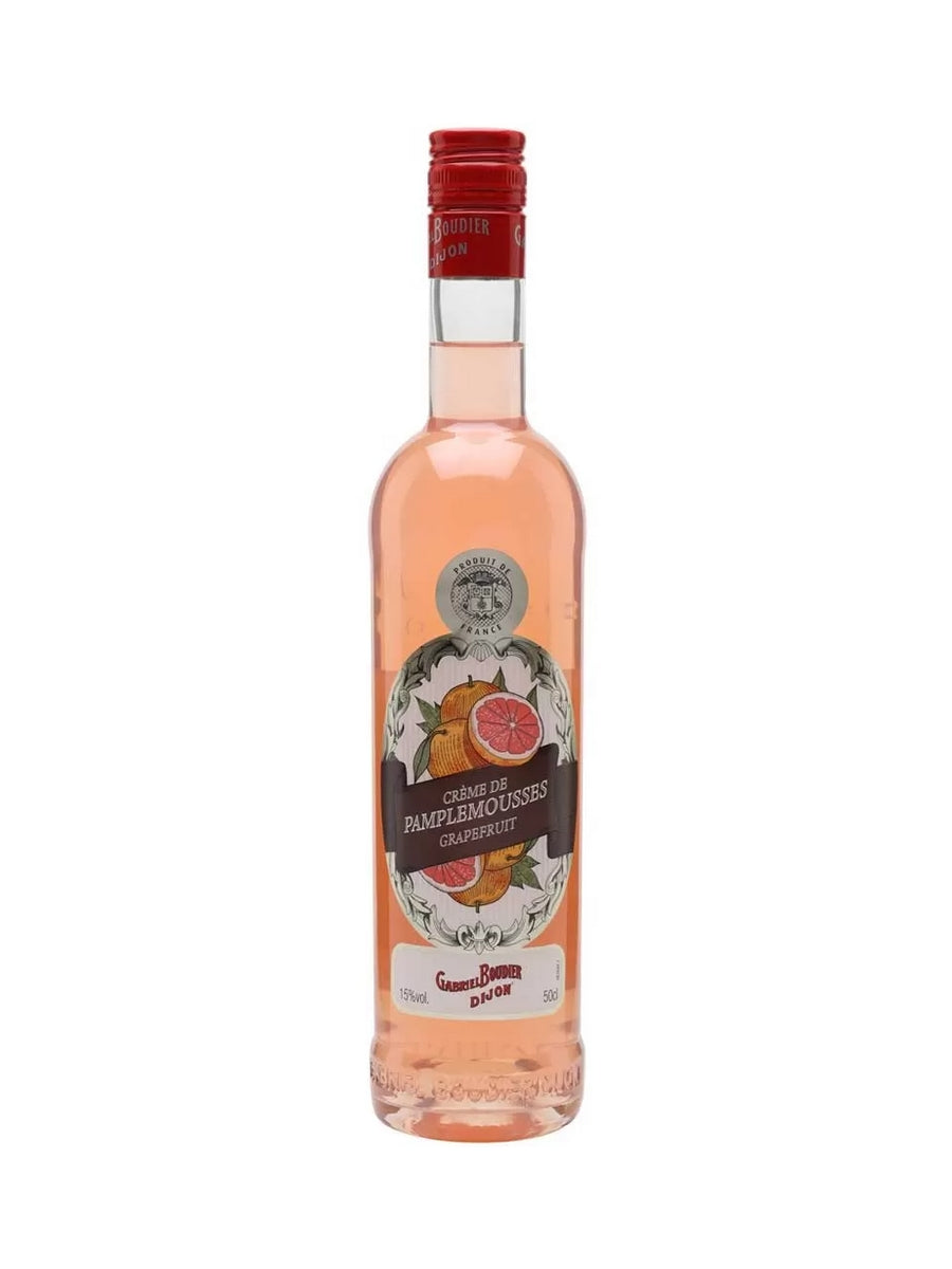 Gabriel Boudier Creme de Pamplemousse Rose (Pink Grapefruit) Liqueur  50cl /15%