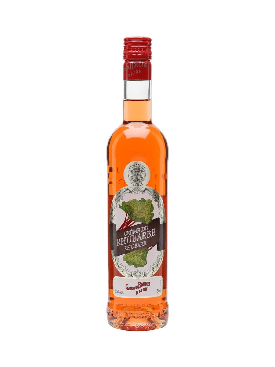 Gabriel Boudier Crème de Rhubarbe ( Rhubarb ) Liqueur  50cl / 15%