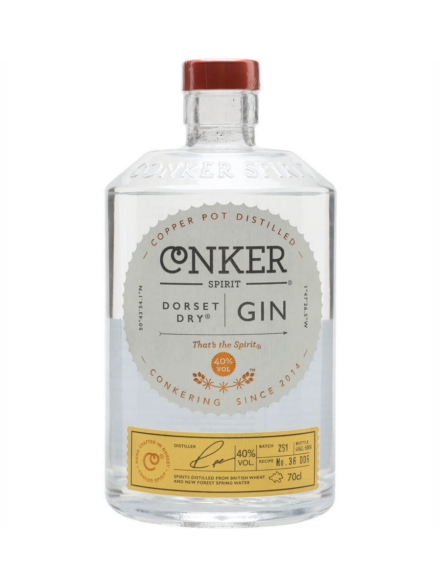 Conker Spirit Dorset Dry Gin 70cl / 40%