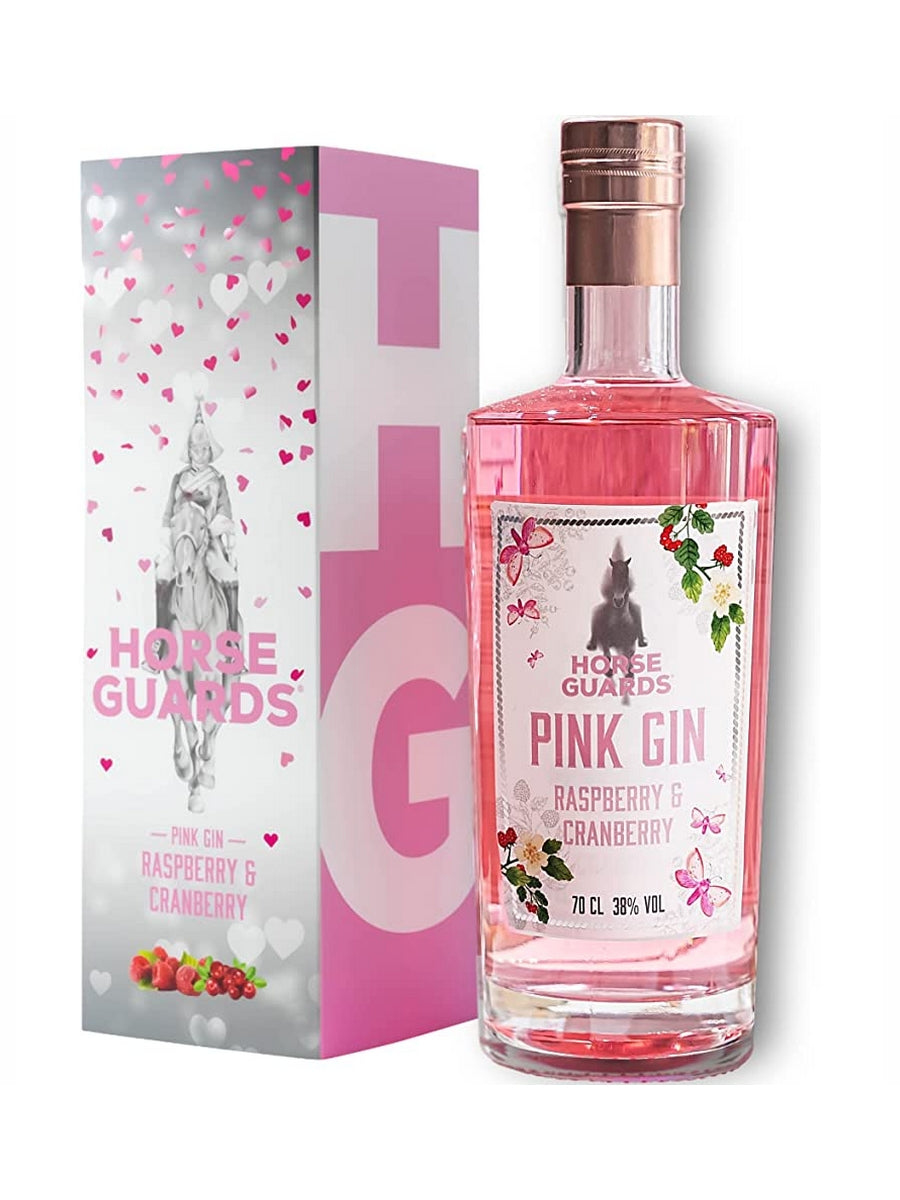 Horse Guards Raspberry & Cranberry Pink Gin 70cl / 38%