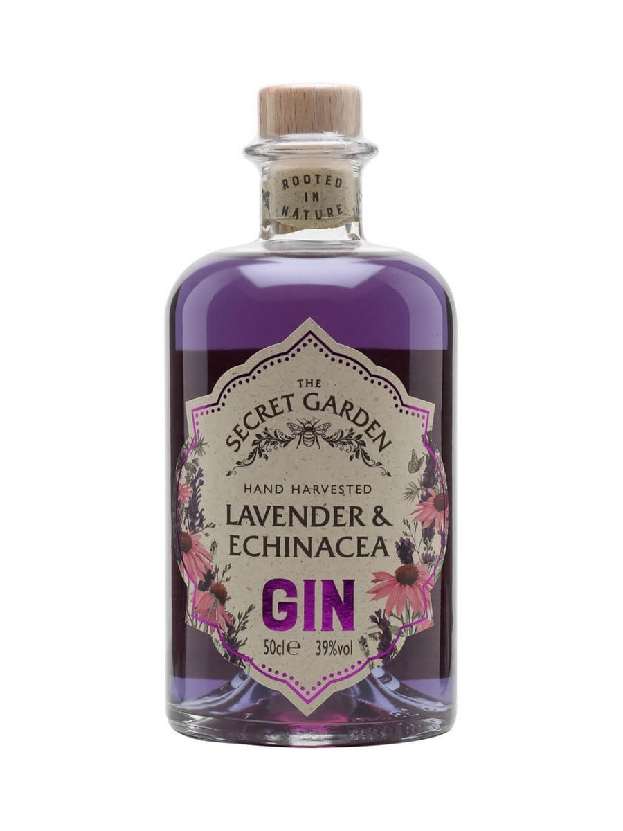 The Secret Garden Lavender & Echinacea Gin 50cl / 39%