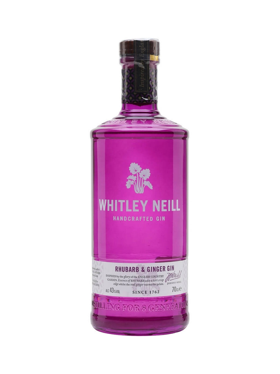 Whitley Neill Rhubarb & Ginger Gin 70cl / 41.3%