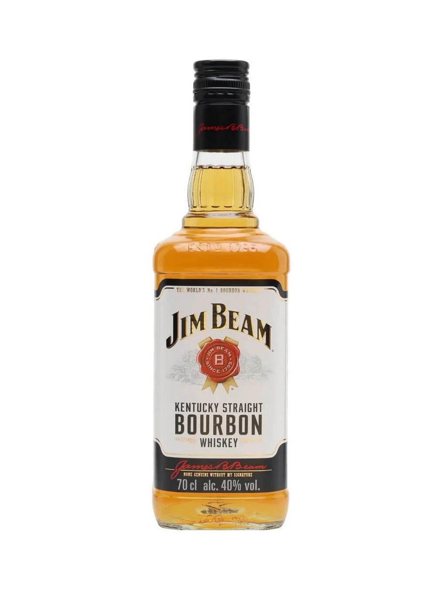 Jim Beam White Label Bourbon Whiskey 70cl / 40%