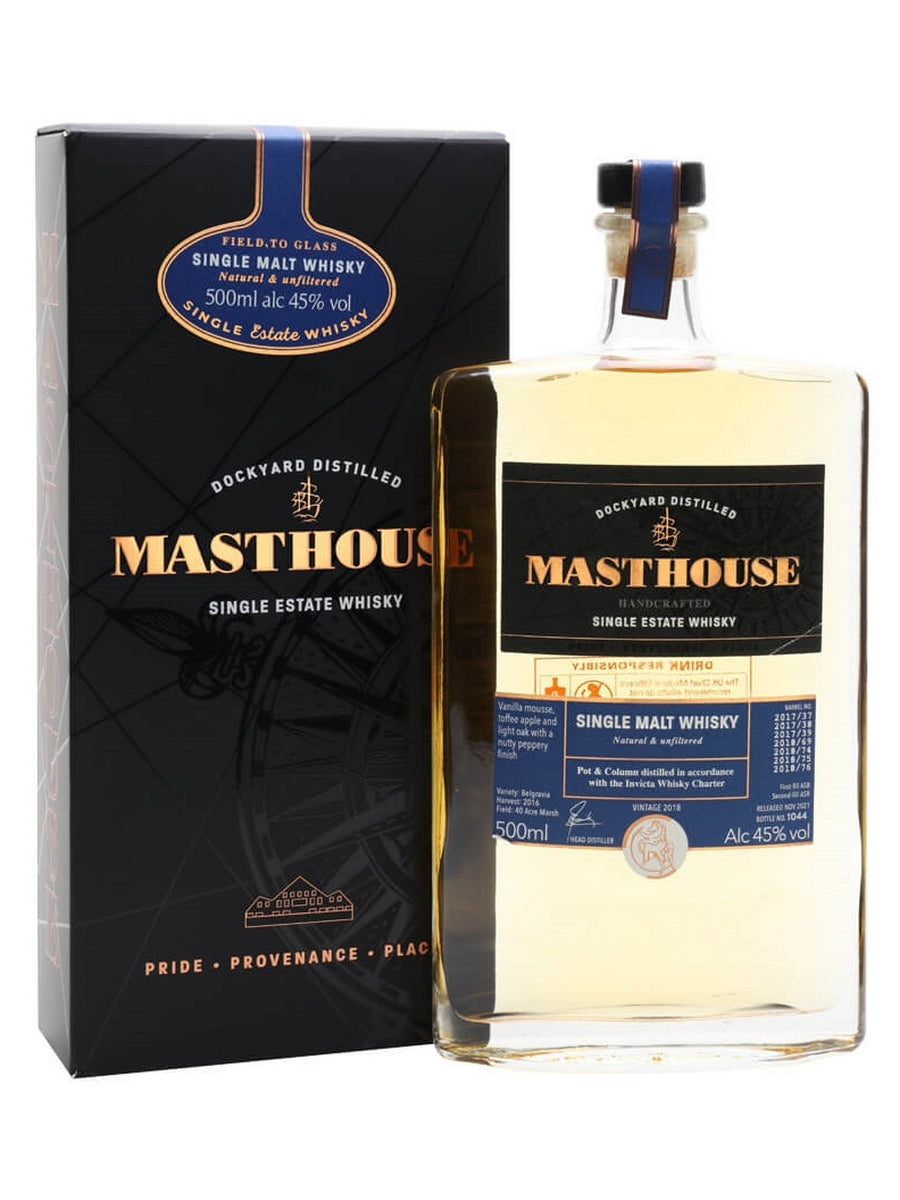 Masthouse Single Malt Whisky 50cl / 45%