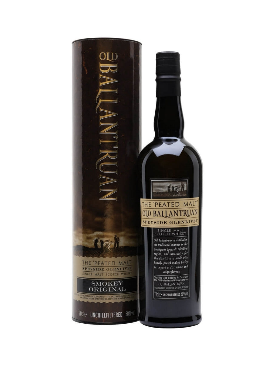 Old Ballantruan 'The Peated Malt' Whisky 70cl / 50%