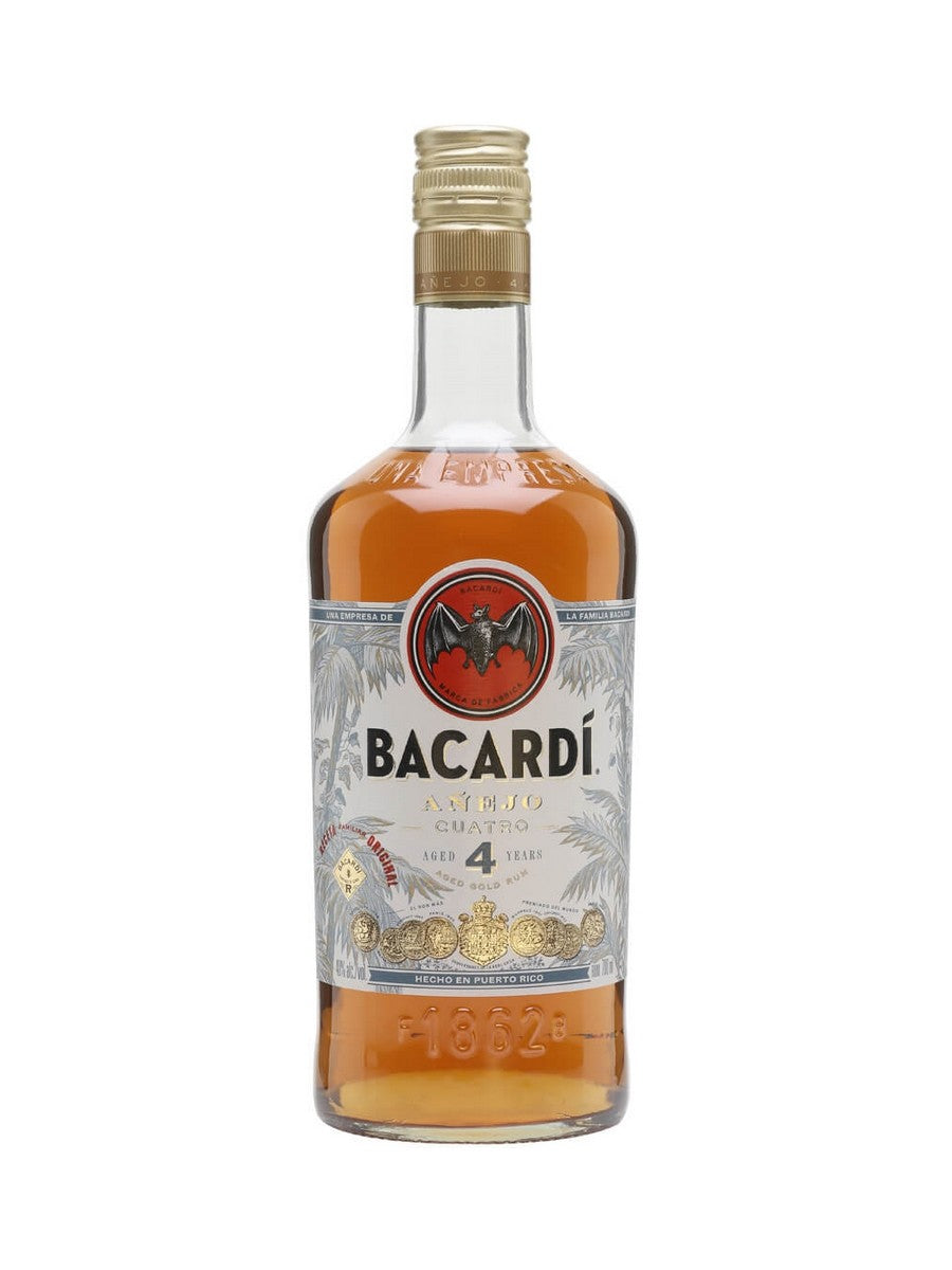 Bacardi Añejo Cuatro Rum 70cl / 40%