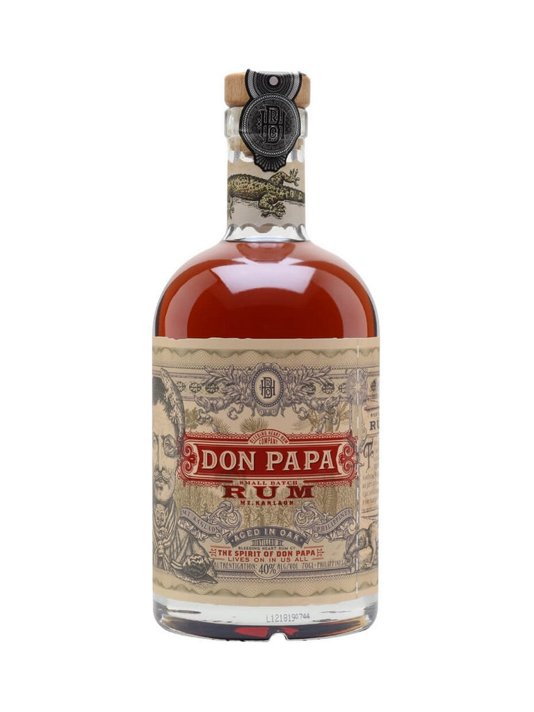 Don Papa Rum 10 year old - Small Batch from the Philippines - 43% -  Bleeding Heart Rum Company