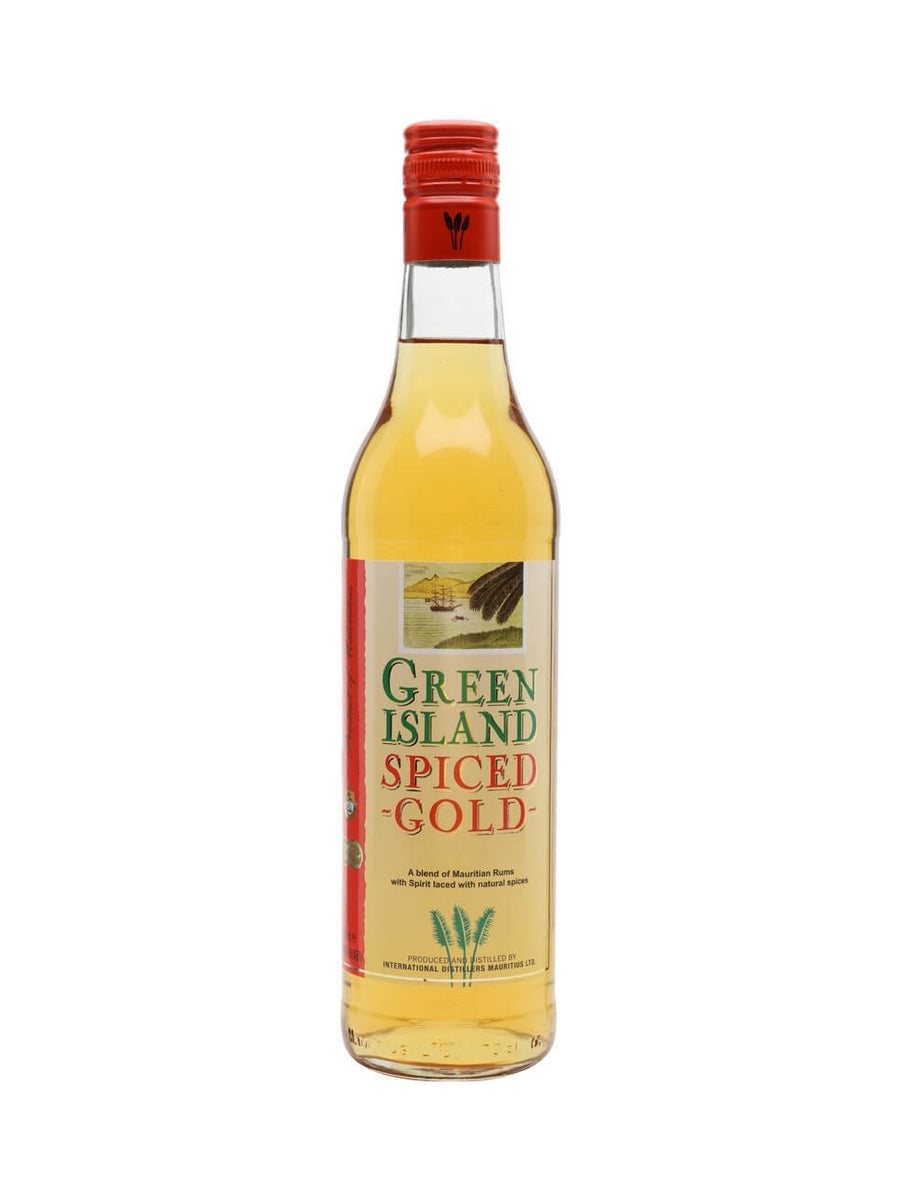 Green Island Spiced Gold Rum 70cl / 37.5%