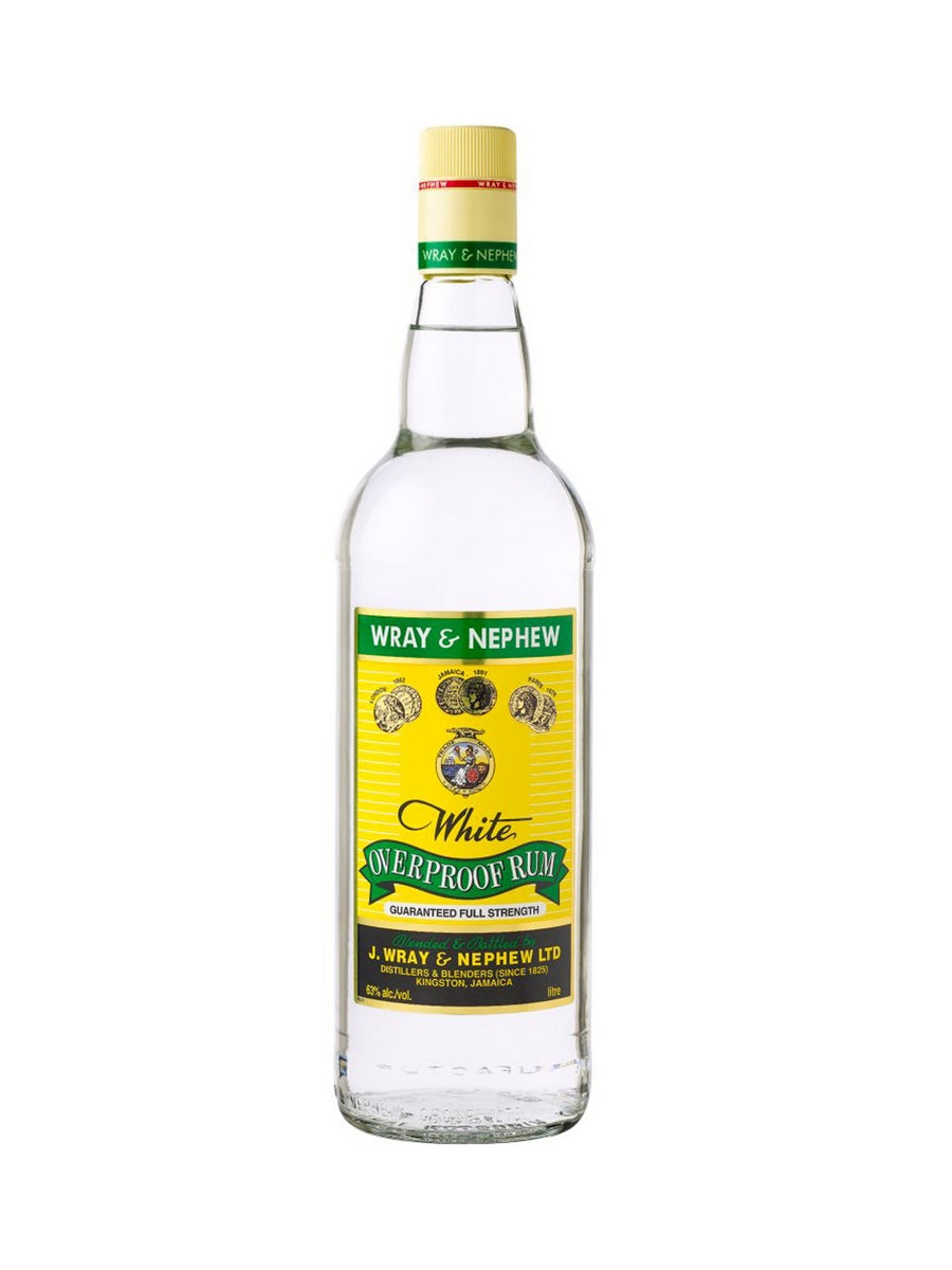 J Wray and Nephew White Overproof Rum 70cl / 63%