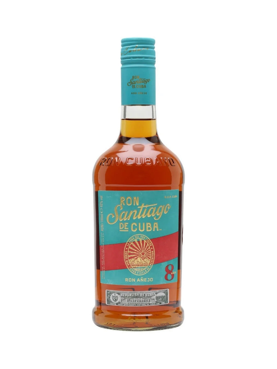 Ron Santiago de Cuba 8 Year Old Añejo Rum 70cl / 40%