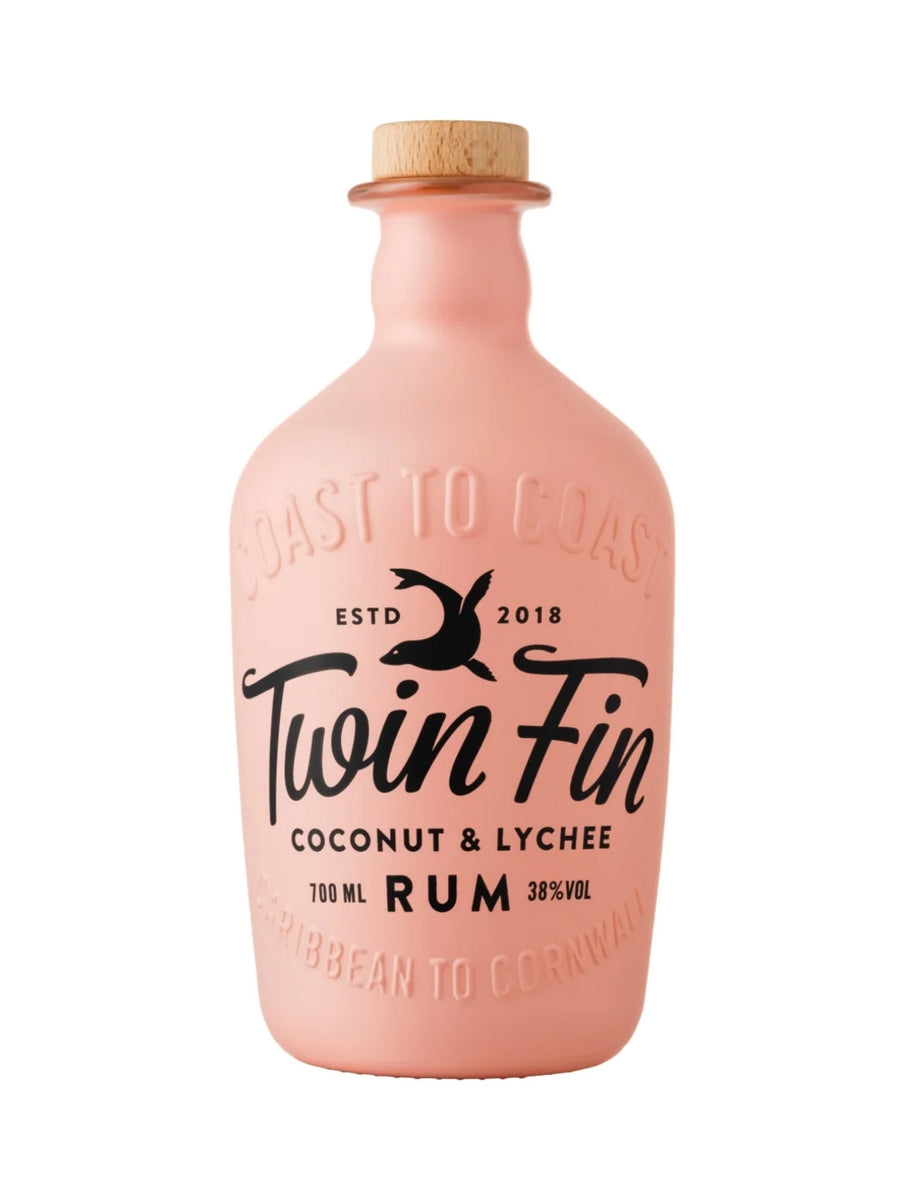 Twin Fin Coconut & Lychee Spiced Rum 70cl / 38%