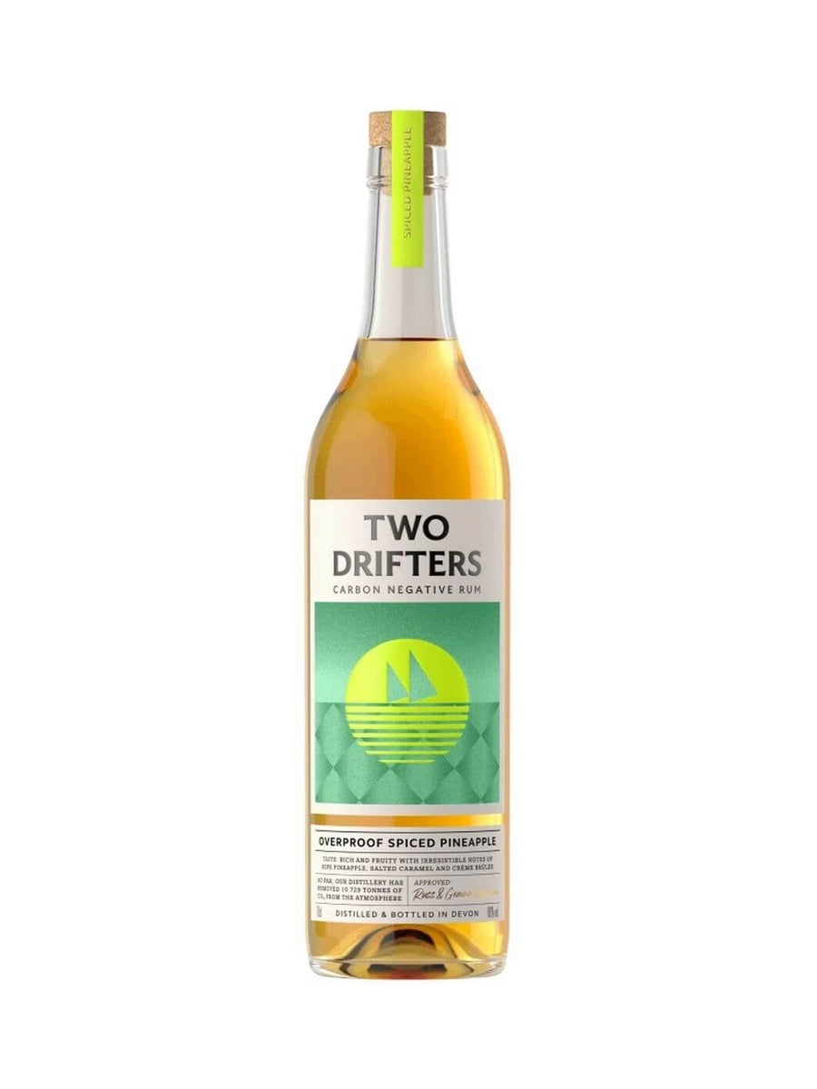 Two Drifters Overproof Spiced Pineapple Rum 70cl / 60%