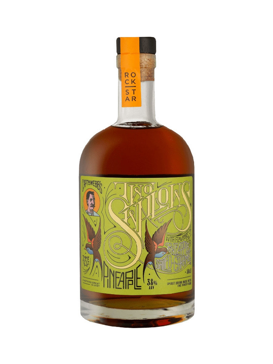 Two Swallows Pineapple & Salted Caramel Rum 50cl / 38%