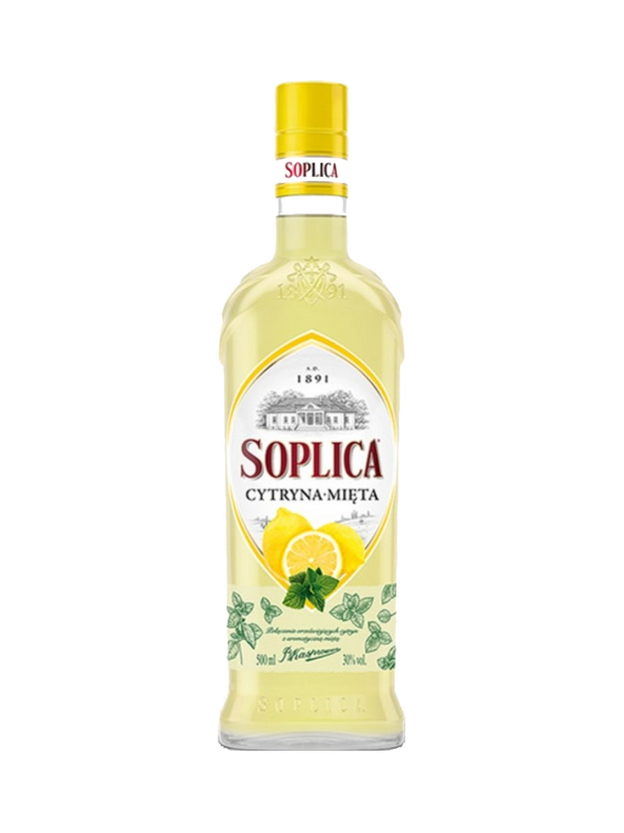 Soplica Lemon and Mint Vodka Liqueur (Cytryna•Mięta) 50cl / 28%