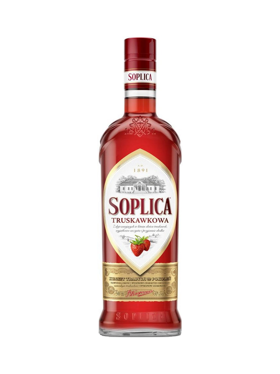 Soplica Strawberry Vodka Liqueur (Truskawkowa) 50cl / 28%