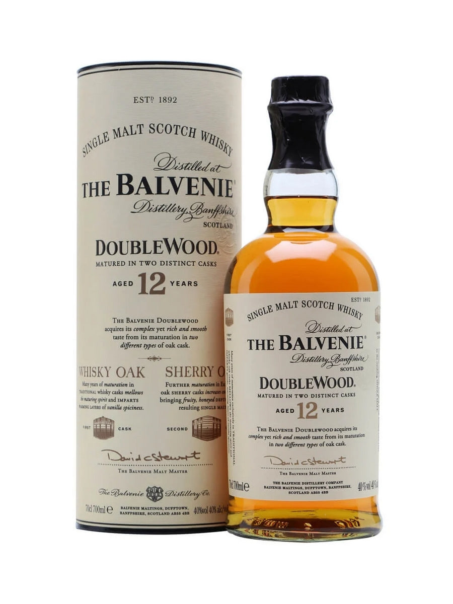 Balvenie DoubleWood 12 Year Old Whisky 70cl / 40%