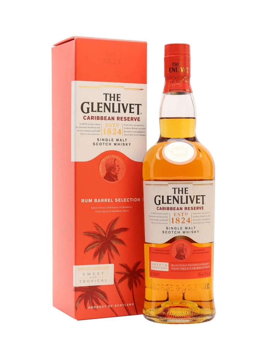 The Glenlivet Caribbean Reserve Whisky 70cl / 40%