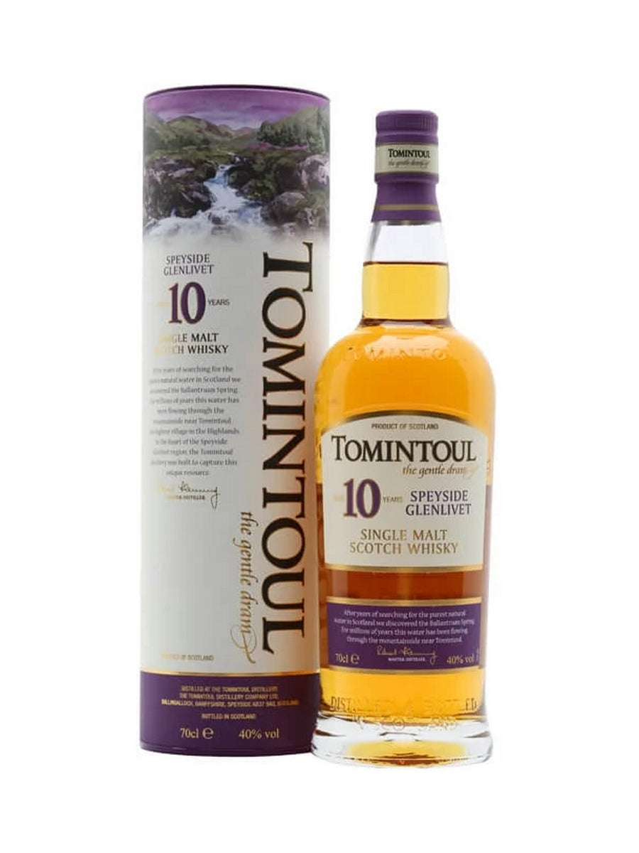 Tomintoul 10 Year Old Whisky 70cl / 40%