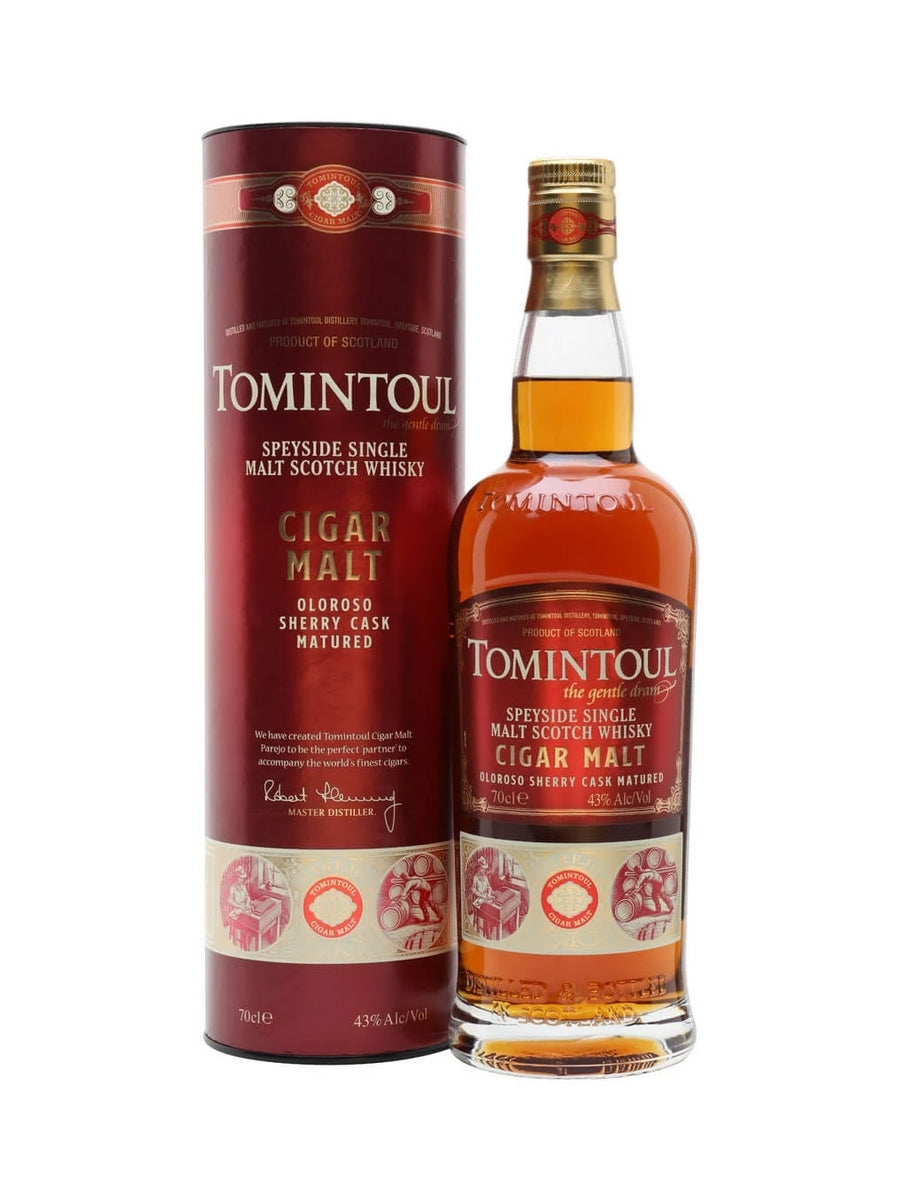 Tomintoul Cigar Malt Whisky 70cl / 43%