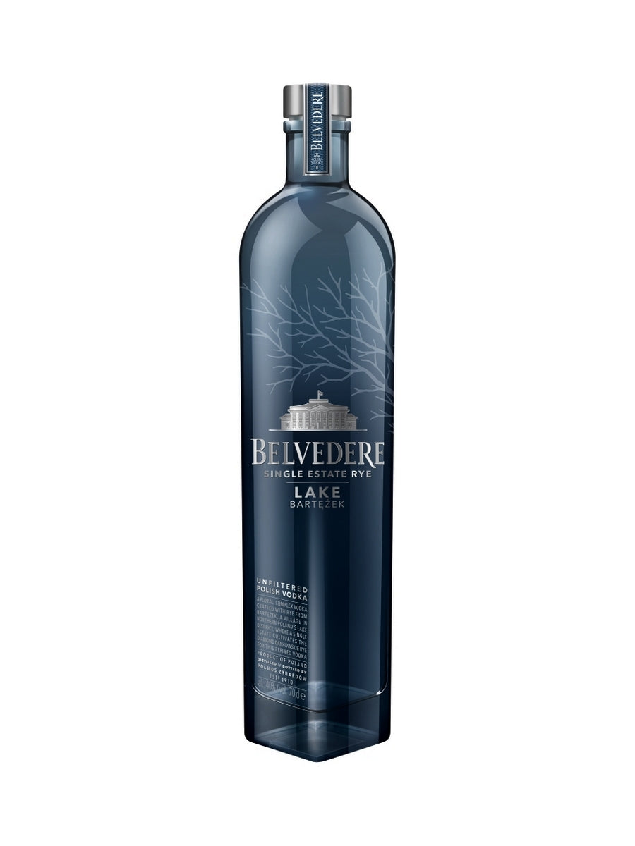 Belvedere Single Estate Rye Vodka - Lake Bartezek 70cl / 40%