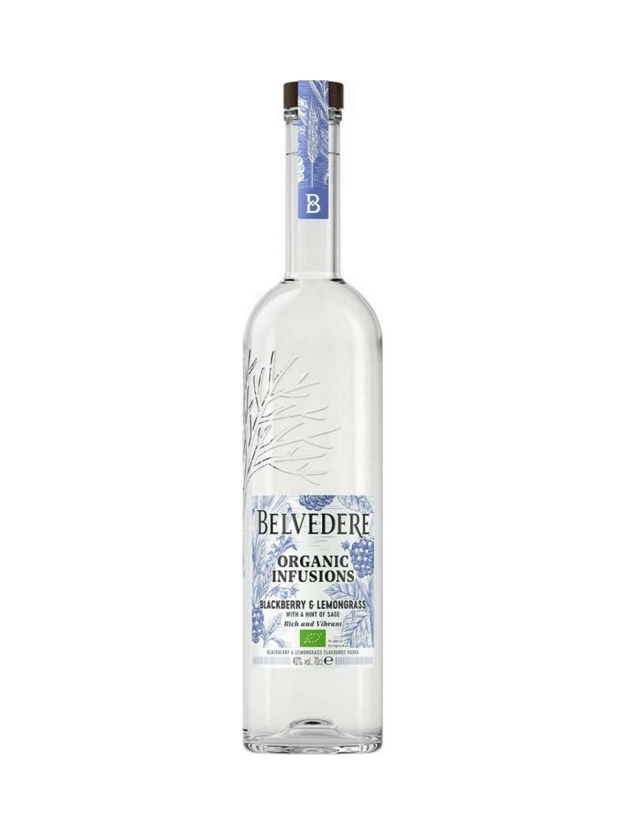 Belvedere Organic Infusions Blackberry & Lemongrass Vodka 70cl / 40%