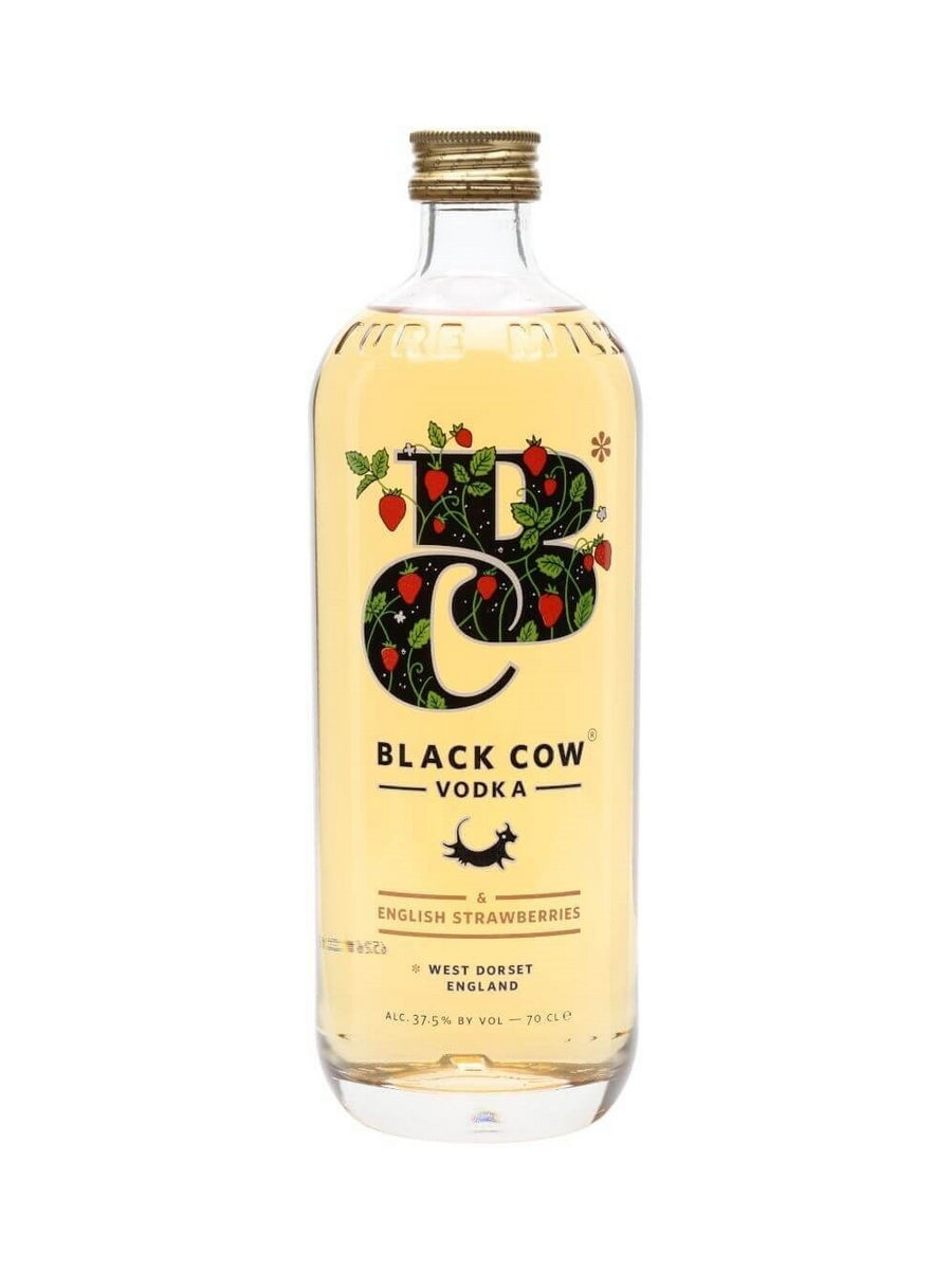 Black Cow Vodka & English Strawberries 70cl / 37.5%