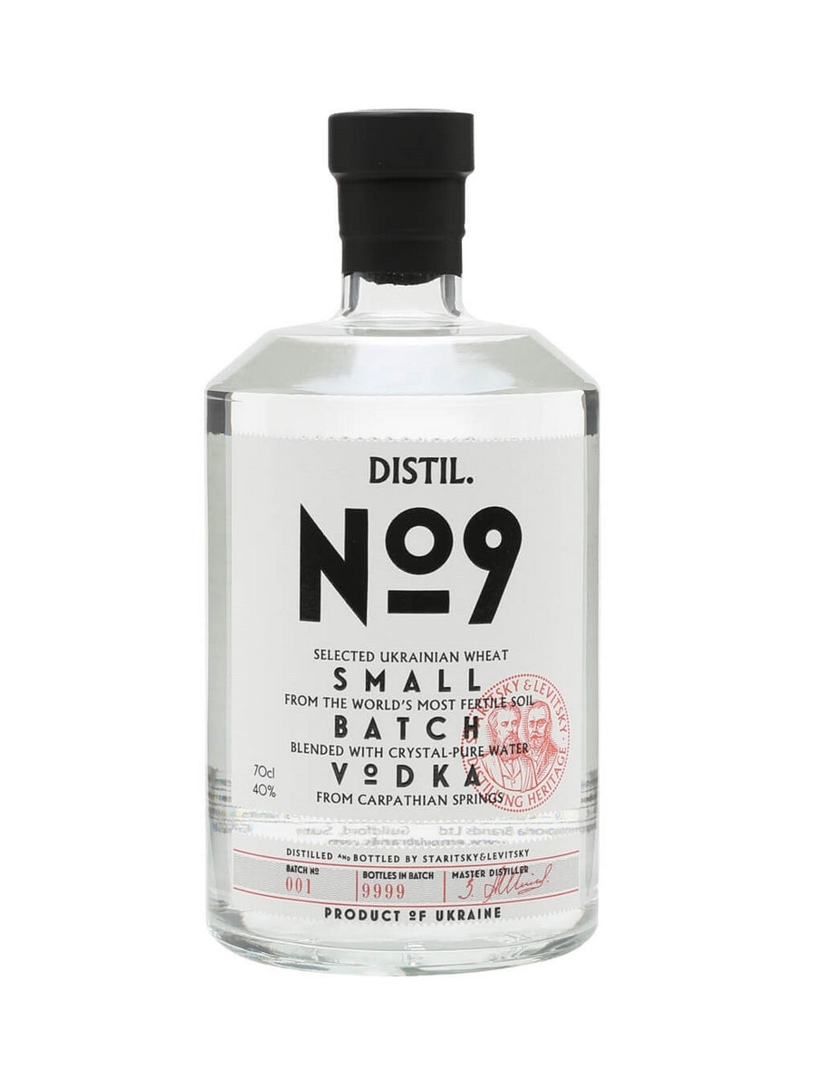 Distil No. 9 Pure Plain Vodka 70cl / 40%