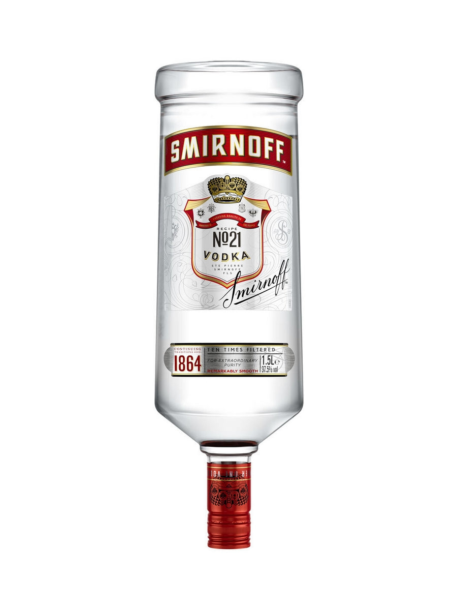 Smirnoff Red Vodka 1.5l Pure Plain 150cl / 37.5%