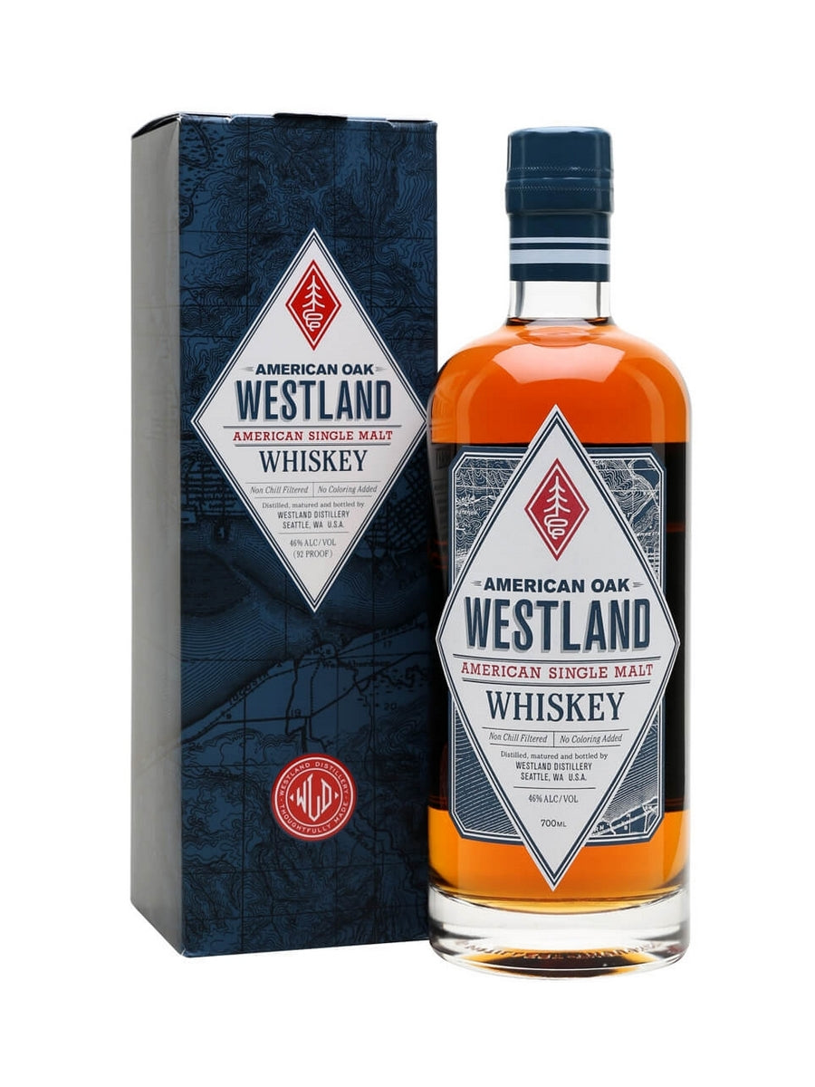 Westland American Oak Whiskey 70cl / 46%