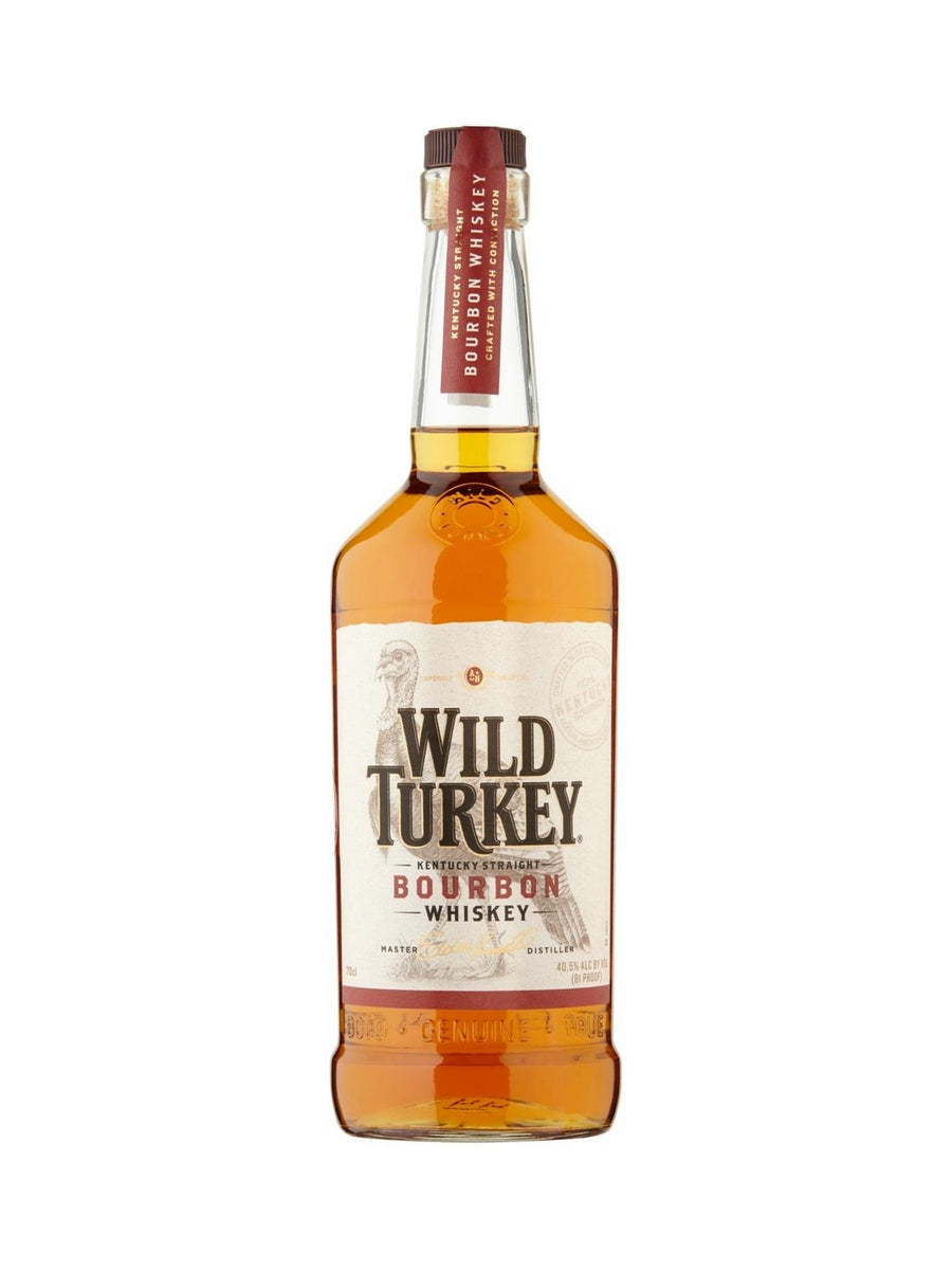 Wild Turkey 81 Proof Bourbon Whiskey 70cl / 40.5%