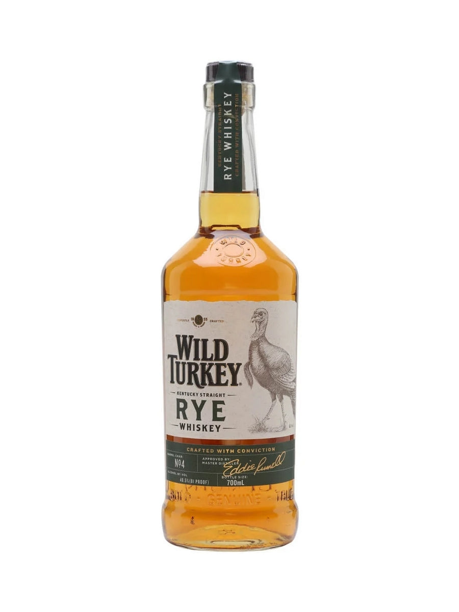 Wild Turkey Straight Rye Whiskey 70cl / 40.5%