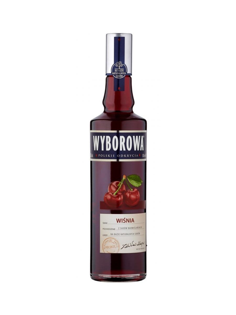 Wyborowa Cherry Vodka Liqueur (Wiśnia) 50cl / 30%